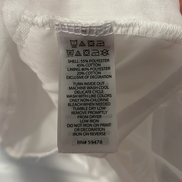 Joie White Baby Dress with Floral Design - Picture 7 of 8